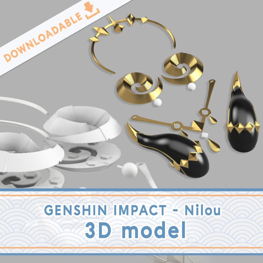 Nilou Headset | Genshin Impact 3D file