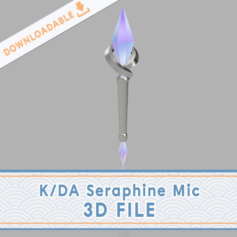 Seraphine K/DA Microphone | 3D File