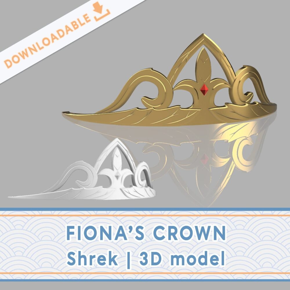 SHREK | Fiona crown 3D file