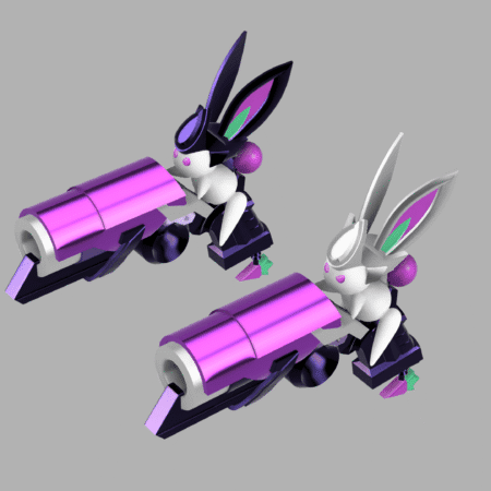 Miss Fortune Bunny Anima Squad | Finished Prop
