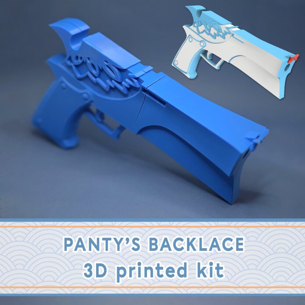 Backlace Panty gun | 3D Printed Kit