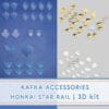 Kafka Accessories | 3D Printed Kit | Honkai Star Rail