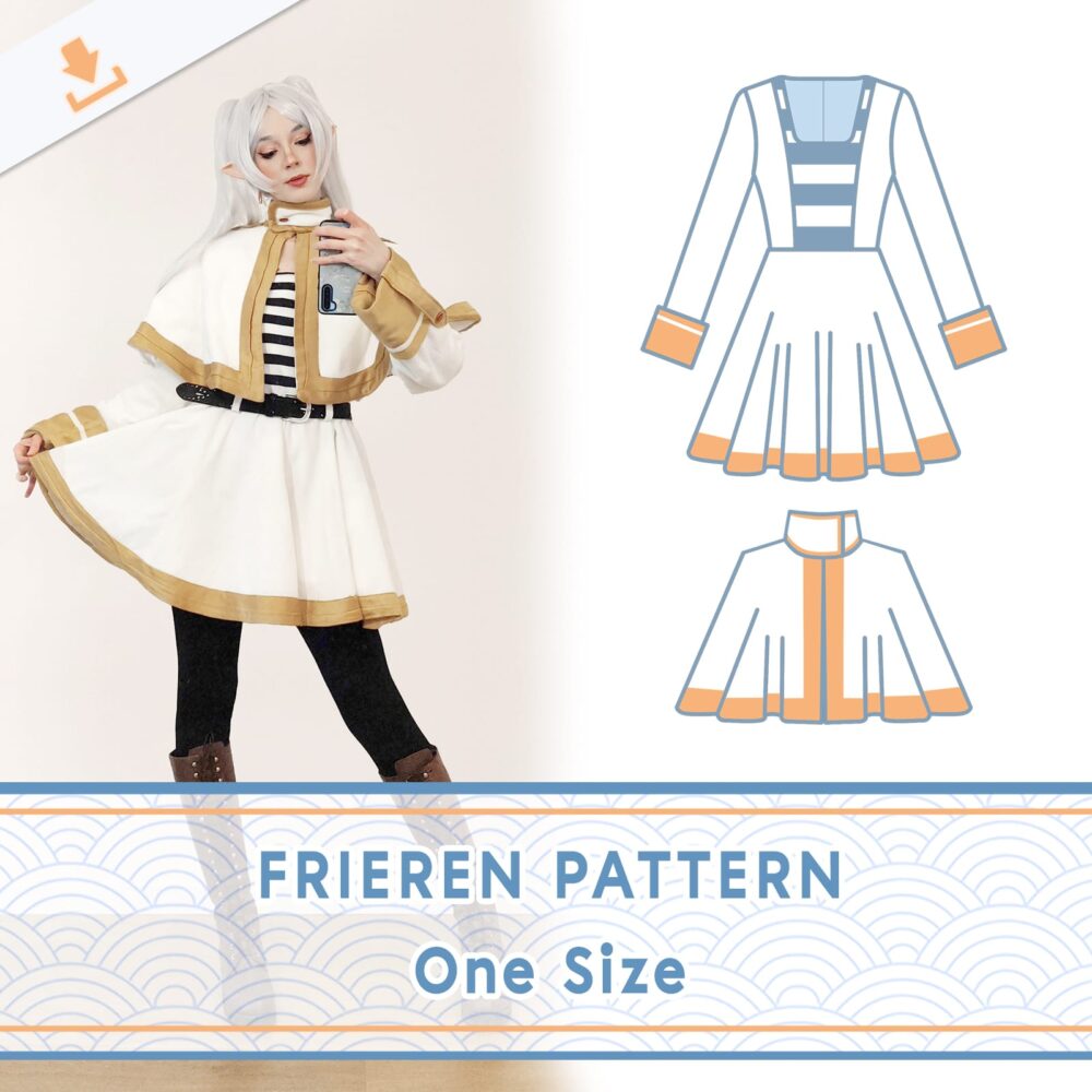 Frieren's Dress (Sousou no Frieren) | Digital Pattern