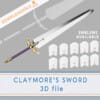 CLAYMORE SWORDS | 3D file