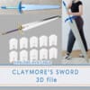 CLAYMORE SWORDS | 3D printed kit