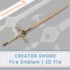CREATOR SWORD from Fire Emblem | 3D model