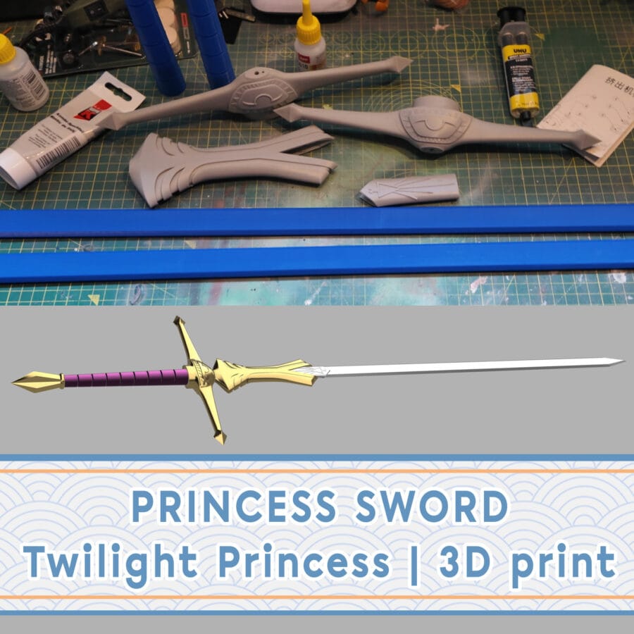 Twilight Princess Sword | 3D Printed Kit