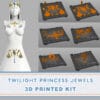 Twilight Princess jewels | 3D Printed Kit
