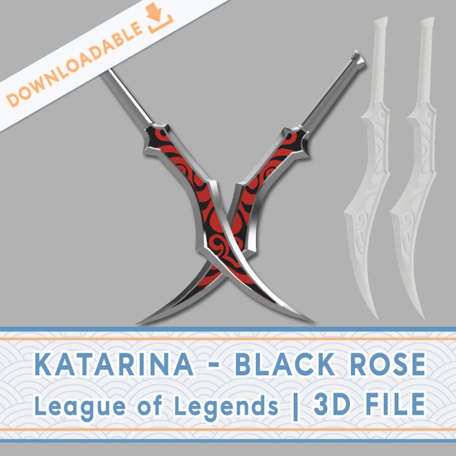 Katarina Prestige Masque of the black rose | 3D FILE