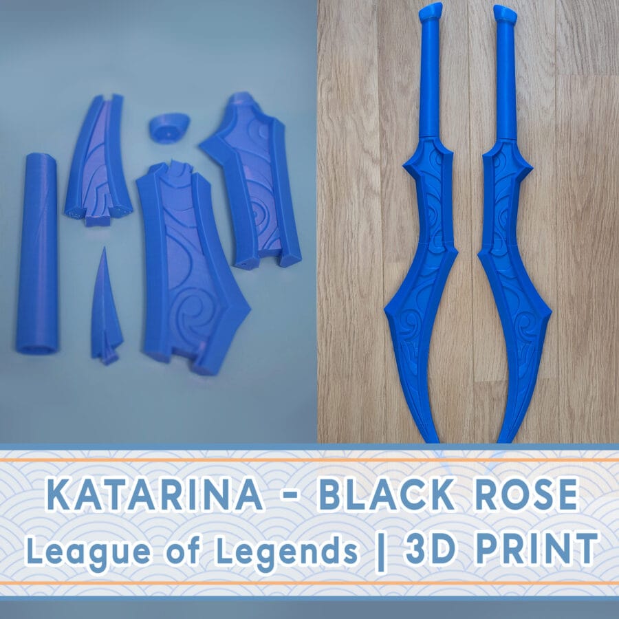 Katarina Prestige Masque of the black rose | 3D PRINT