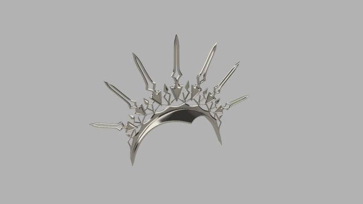 Rosa crown for Aerith or Tifa | 3D Printed Kit