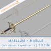 Maellum sword for Clair Obscur Expedition 33 cosplay | 3D file