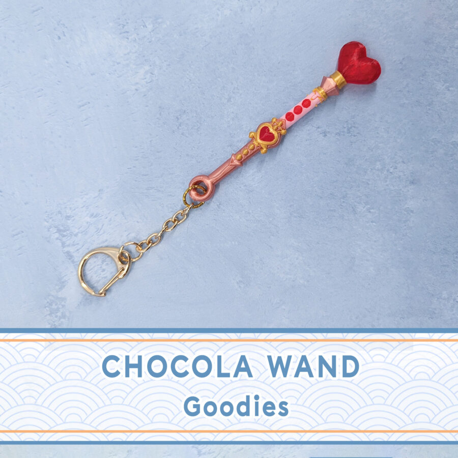 Sugar Sugar Rune - Chocola & Vanilla Wand Keychains | Accessories - Ainlina