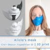 Alicia's mask for Clair Obscur Expedition 33 cosplay | 3D print