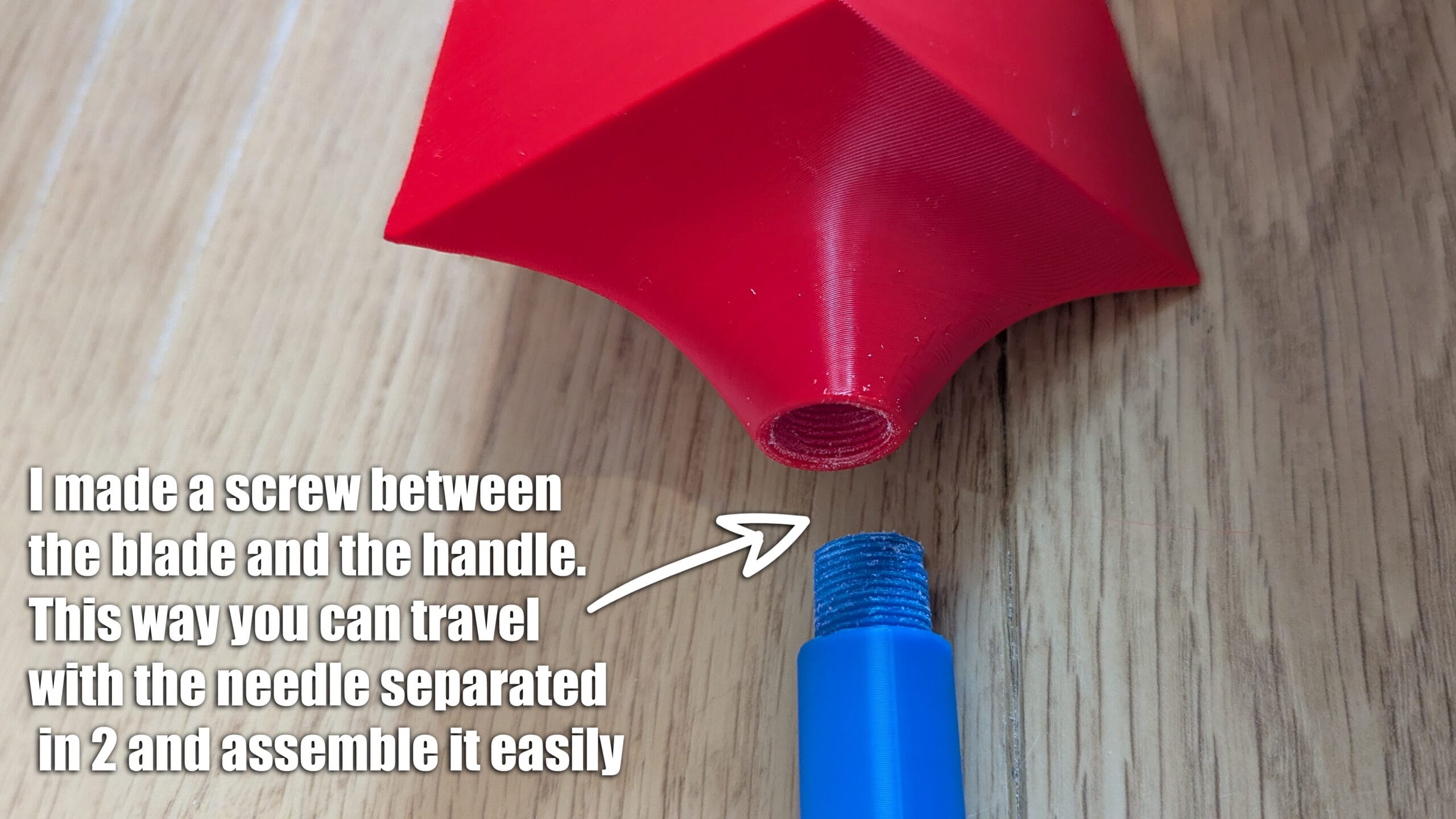 Needle for Hornet cosplay | 3D file - Image 6