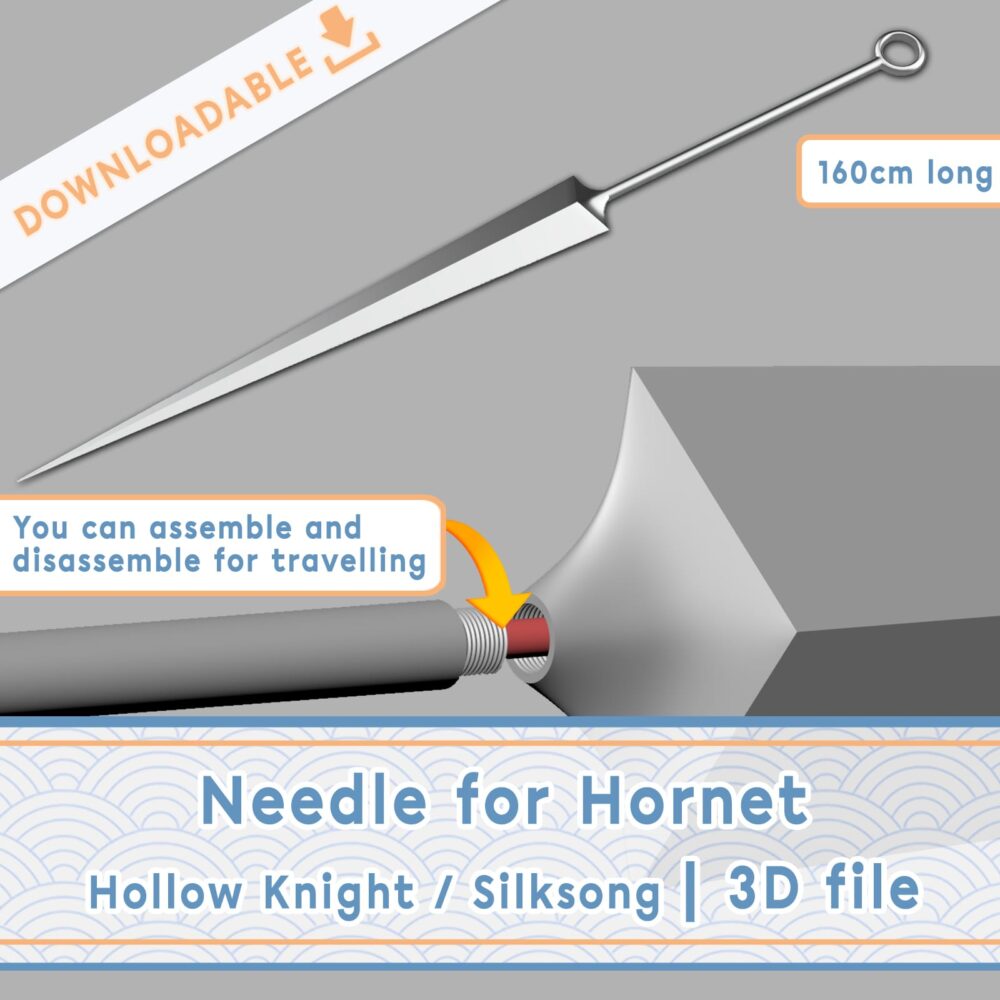 Needle for Hornet cosplay | 3D file