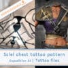 Sciel tattoos patterns for Clair Obscur cosplay | Tattoo pattern