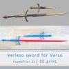 Verleso swords for Clair Obscur Expedition 33 cosplay | 3D print