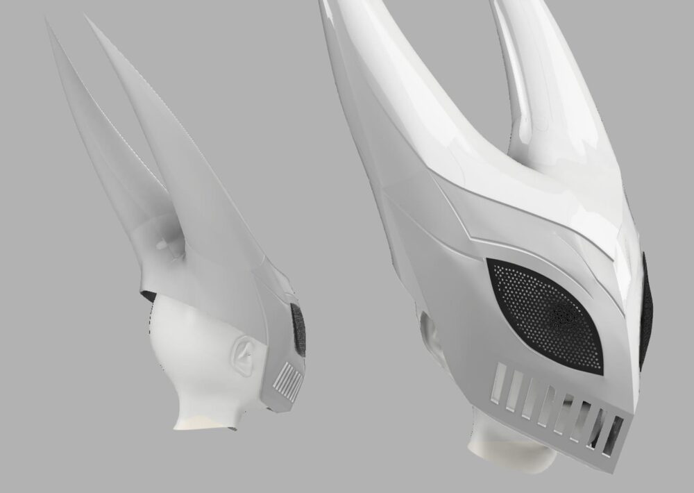 Helmet for Hornet cosplay | 3D Printed Kit