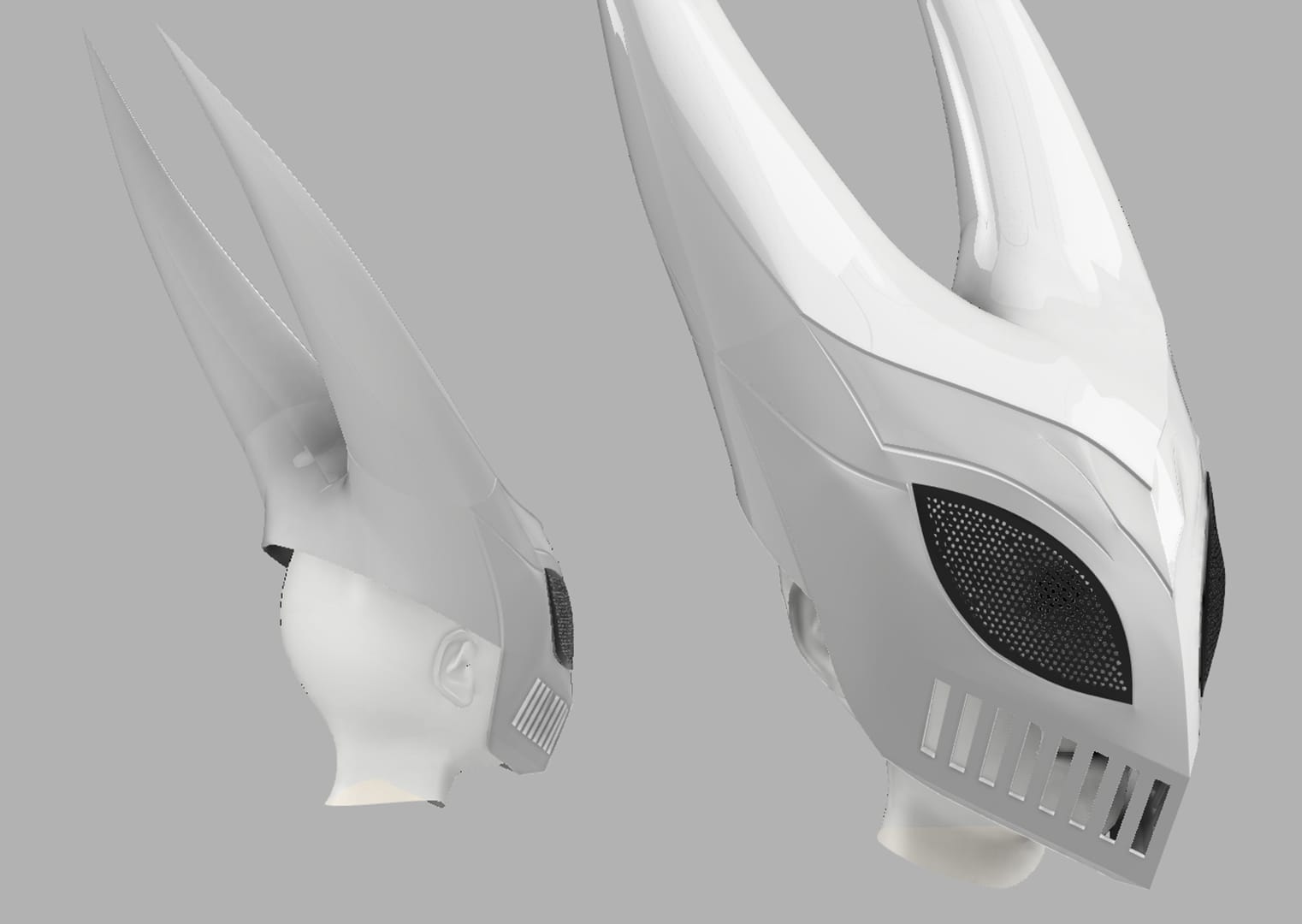Helmet for Hornet cosplay | 3D file - Image 6