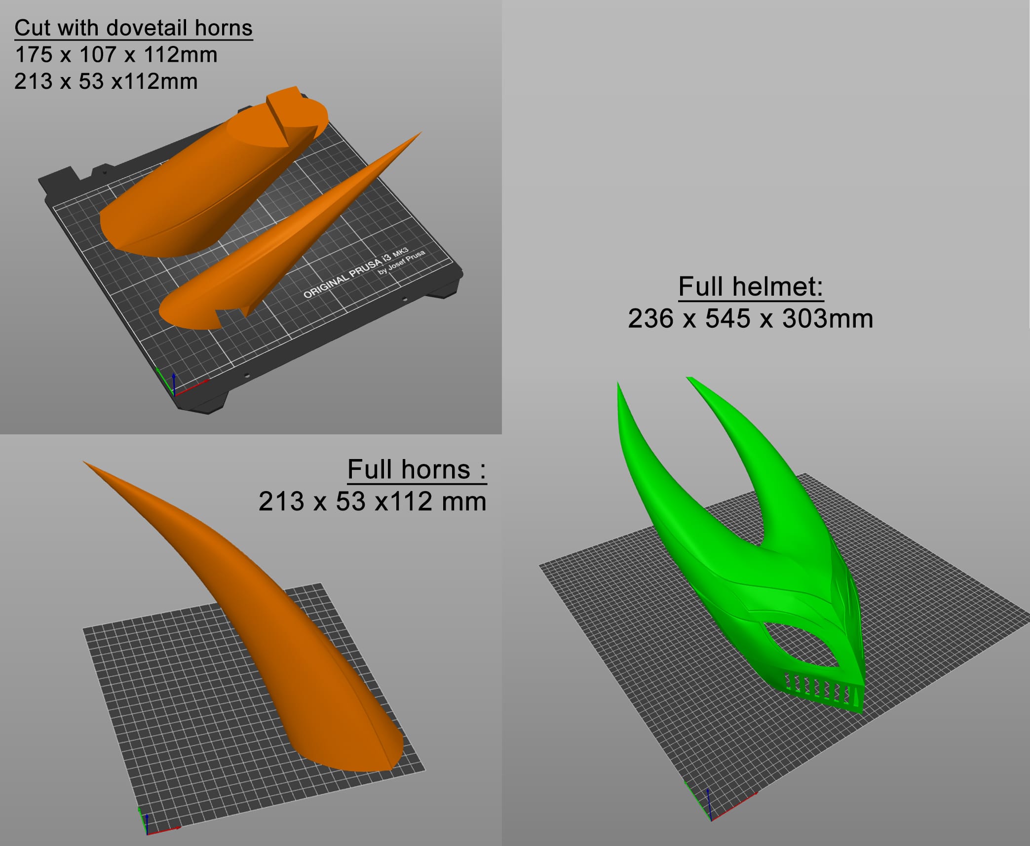 Helmet for Hornet cosplay | 3D file - Image 3