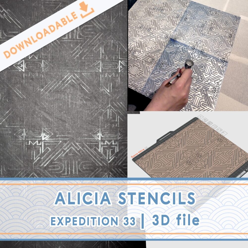 Alicia's Stencil (Expedition 33) | 3D File