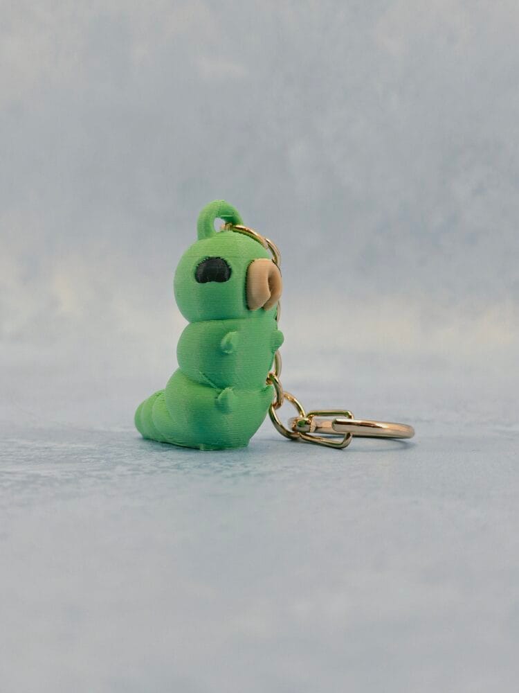 Grubs Keychain (Happy or Sad) - Hollow Knight | Keychain