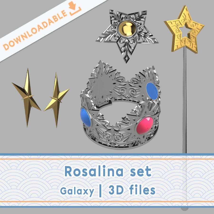 Ainlina ROSALINA GALAXY SET | 3D file January 31st, 2026