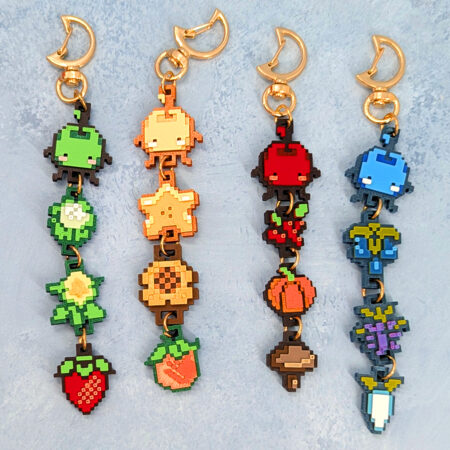 Ainlina Seasons - Stardew Valley | Keychain Keychain inspired by the seasons from Stardew Valley March 8th, 2026