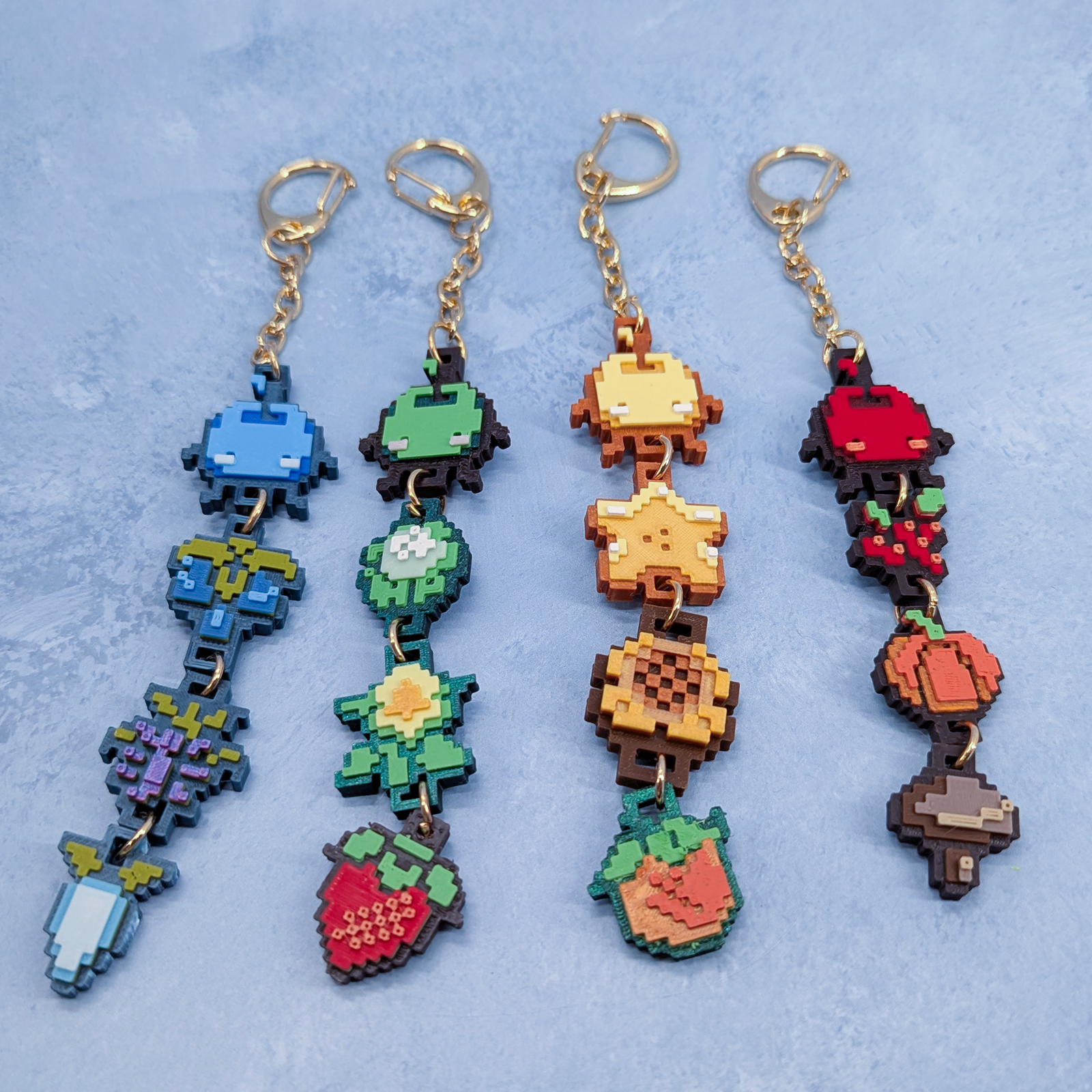 Ainlina Seasons - Stardew Valley | Keychain Seasons - Stardew Valley | Keychain - Image 6