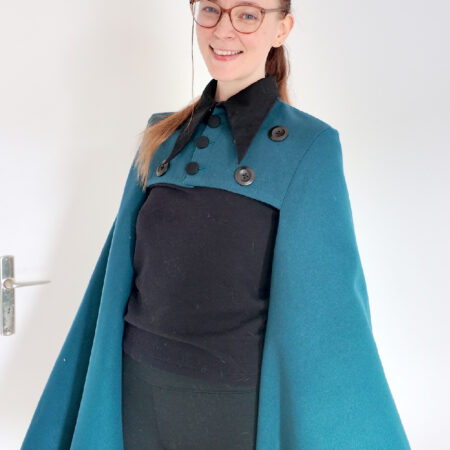 Ainlina Witch cloak | Digital Pattern Digital pattern to make the witch cloak from Witch Hat Atelier, one-size (mine). It is not graded. Perfect for Coco, Tetia, Agathe or Trice. The file included : a PDF to print the full pattern, one size, without detailed instructions except how to print it. April 27th, 2026