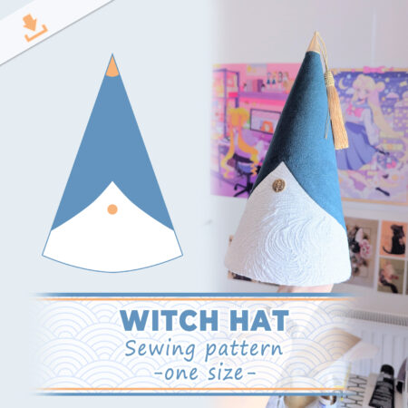Witch hat (Hennin) | Digital Pattern